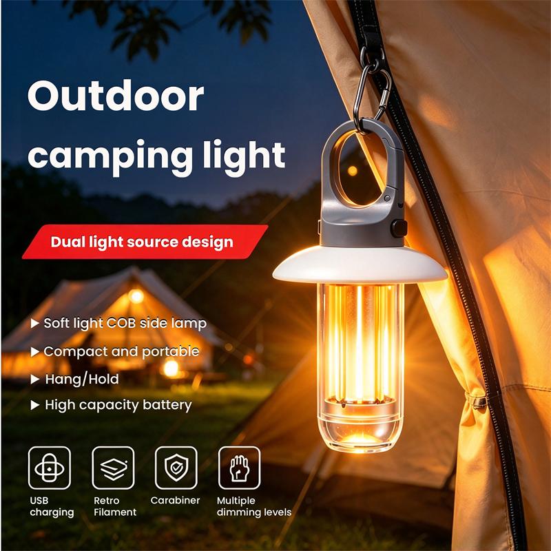 Fishing Equipment Carp - Ładowalna latarka LED z 5 trybami