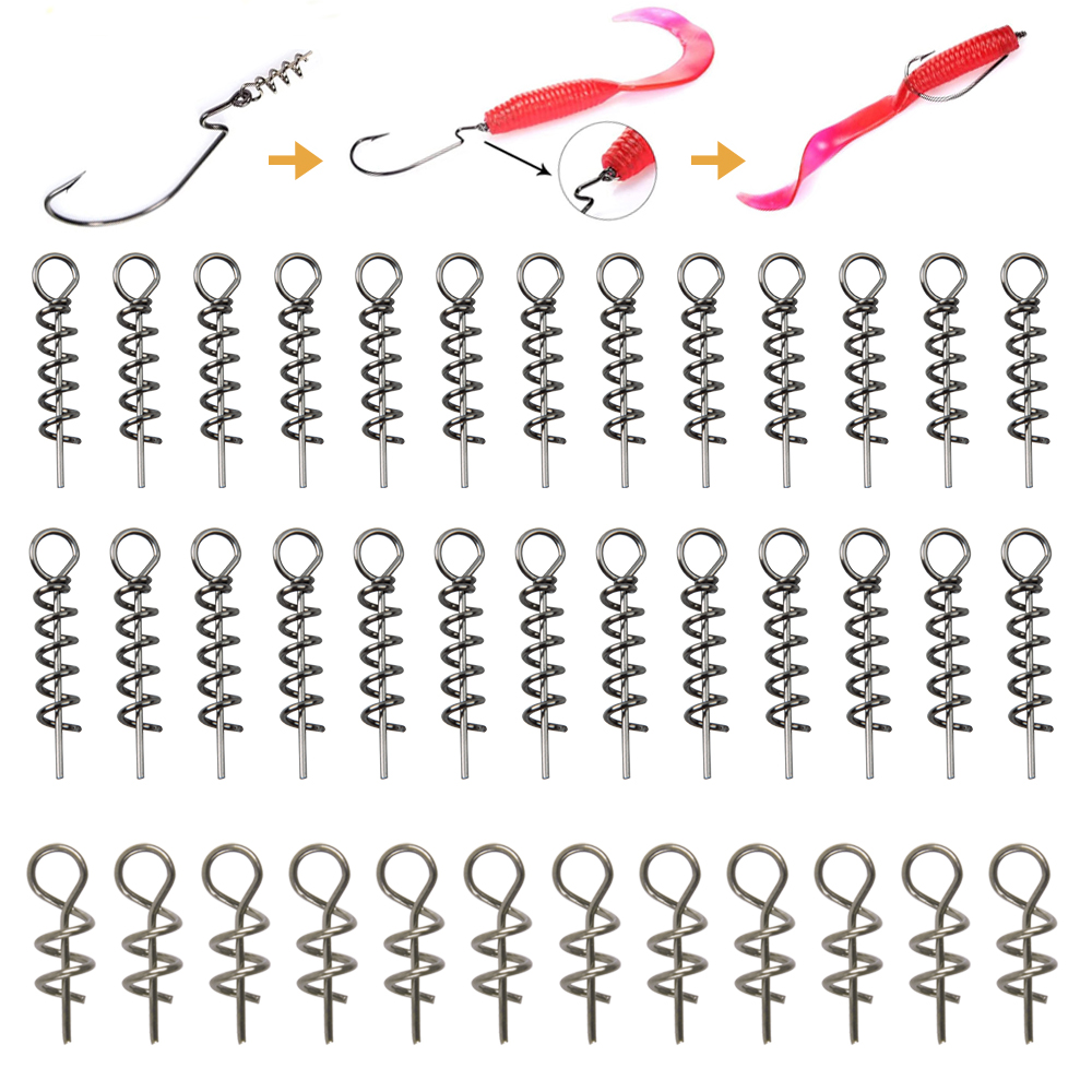 Fishing Equipment Carp - 30szt Sprężyna blokująca ze stali nierdzewnej
