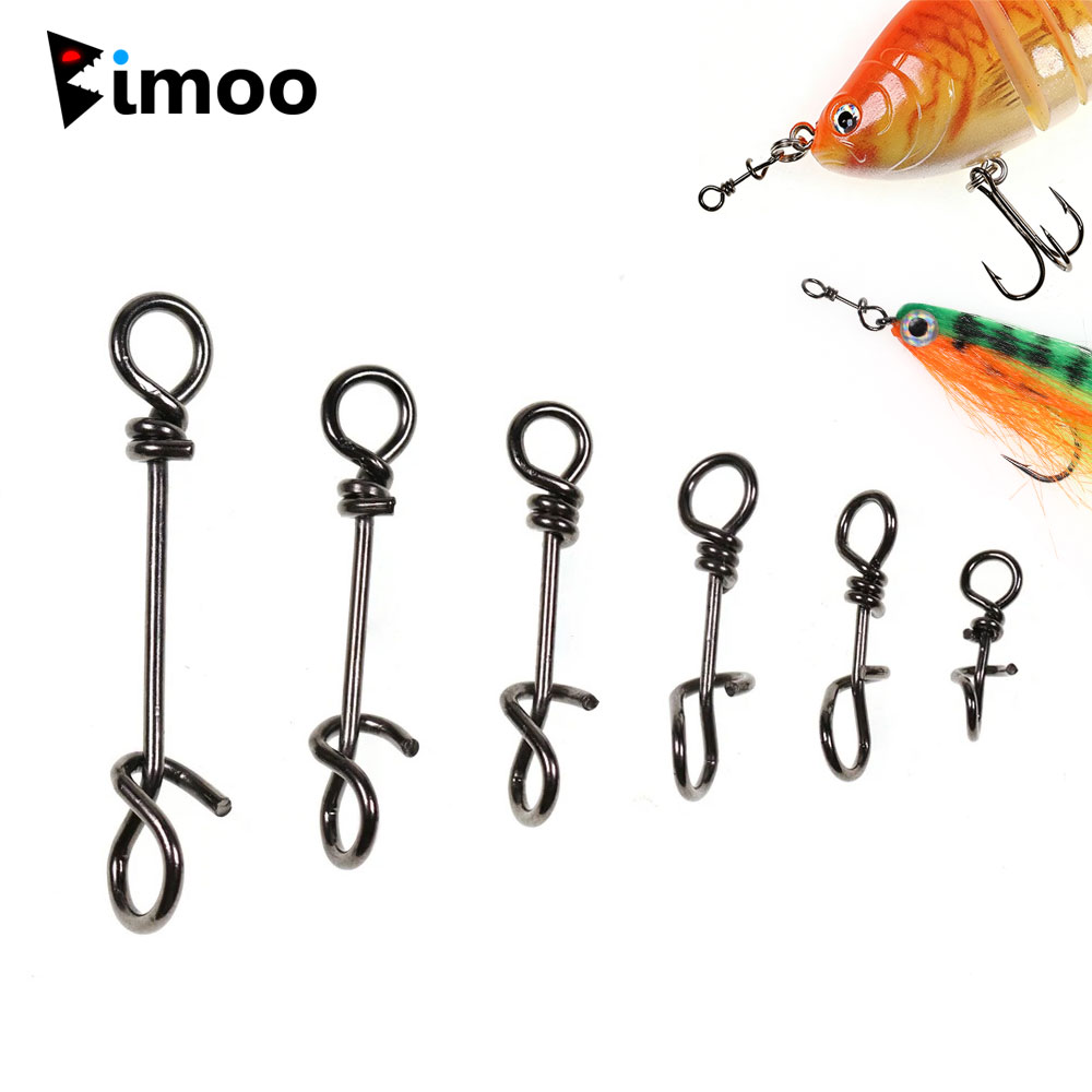Fishing Equipment Cheap - Bimoo 50 szt. Stal nierdzewna Szybkozłączka