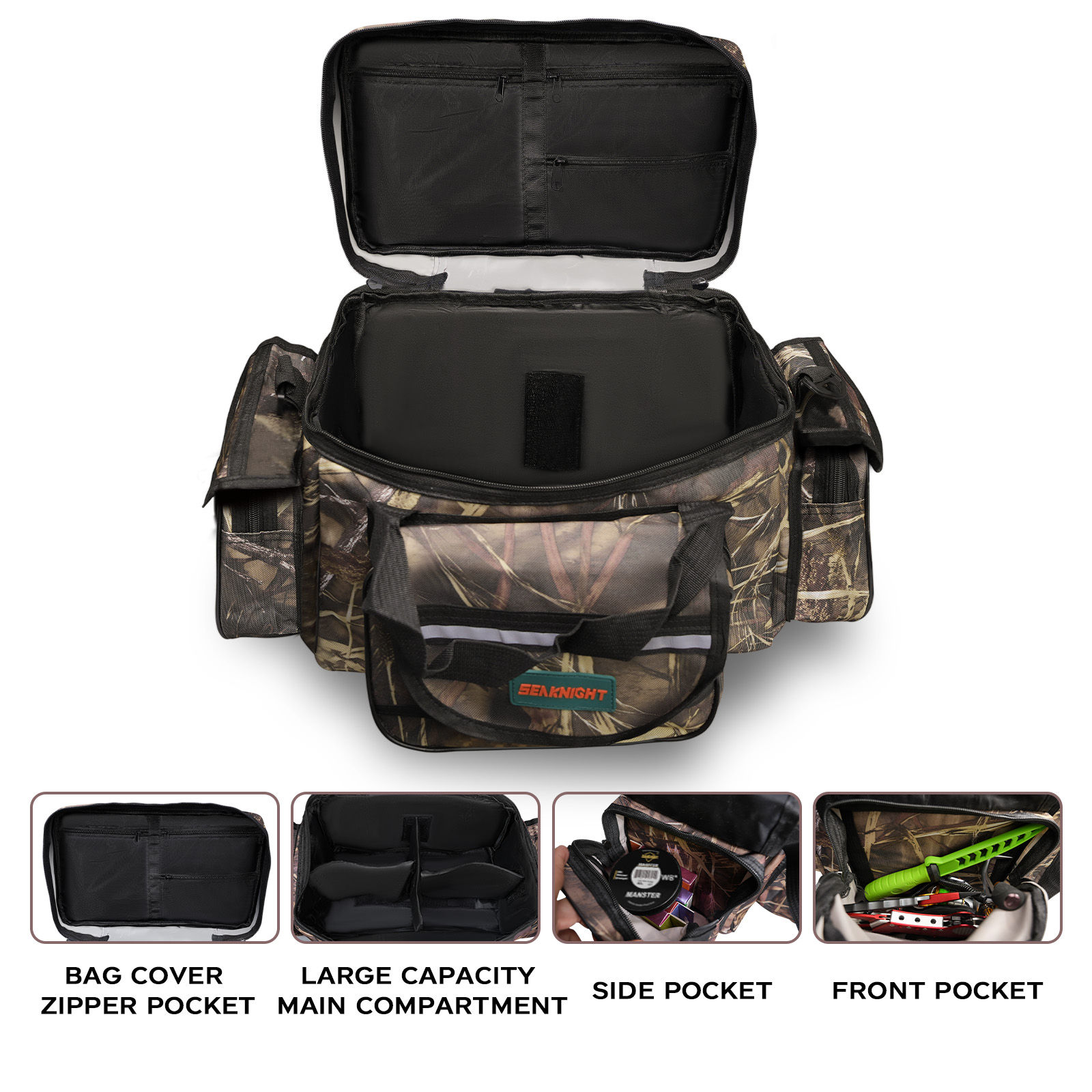Torba wędkarska SeaKnight, mod – Fishing Equipment Brands recenzja i cena