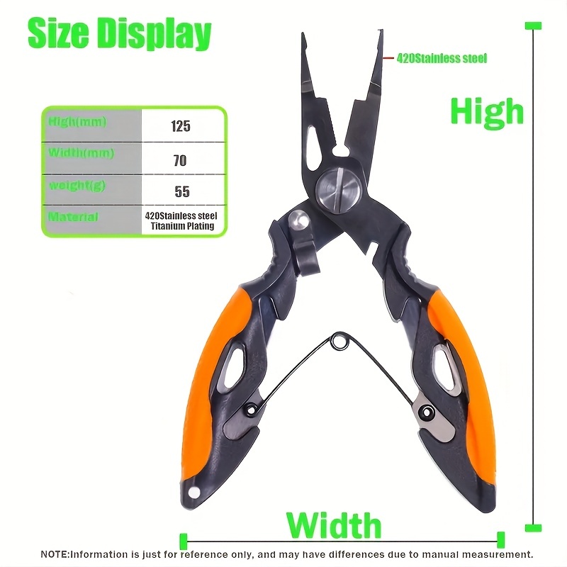 1 sztuka – wytrzymałe szczypce – Fishing Equipment Price recenzja i cena